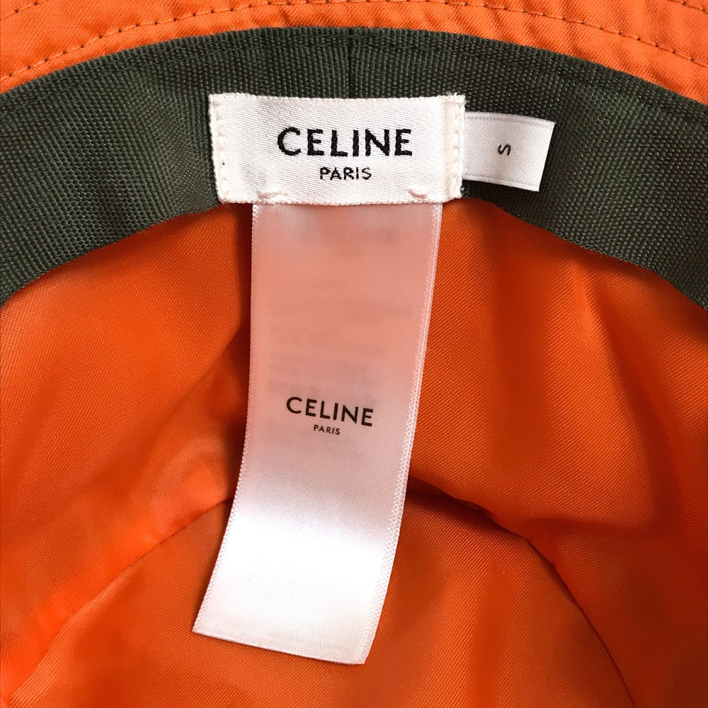 CELINE 2AUB8930C キルティング ロゴ 帽子 バケット ハット ナイロン レディース - brandshop-reference