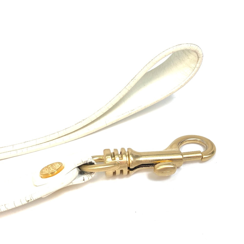 CELINE ペットグッズ チャーム付き トリオンフ ドッグリード 犬 ヴィンテージ リード レザー ユニセックス - brandshop-reference