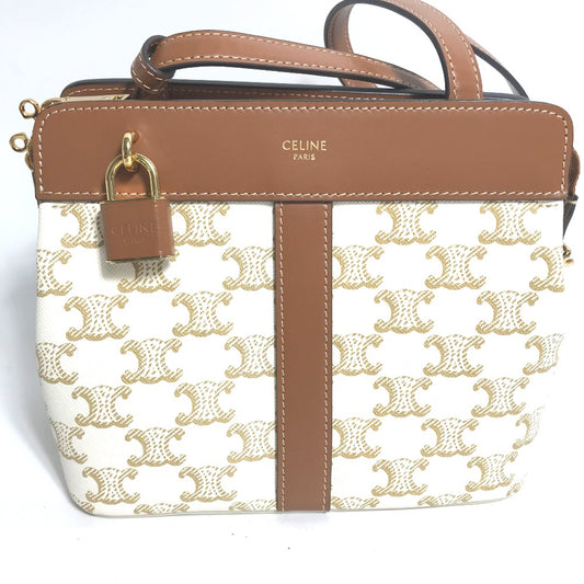 CELINE 191992BZJ ティーン カバ ドゥ フランス ポシェット カバン 斜め掛け ショルダーバッグ レザー レディース - brandshop-reference