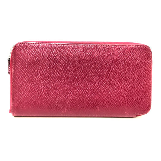 HERMES アザップロング シルクイン ラウンドファスナー長財布 エプソン レディース 長財布(小銭入れあり) - brandshop-reference