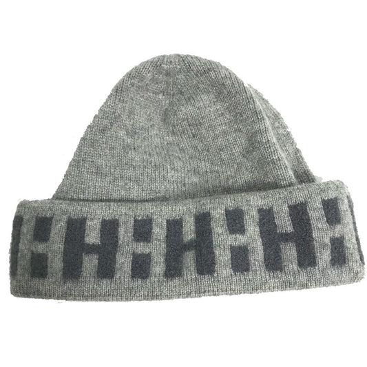 HERMES ビーニー ニットキャップ ビーニー 帽子 ニット帽 カシミヤ ユニセックス - brandshop-reference