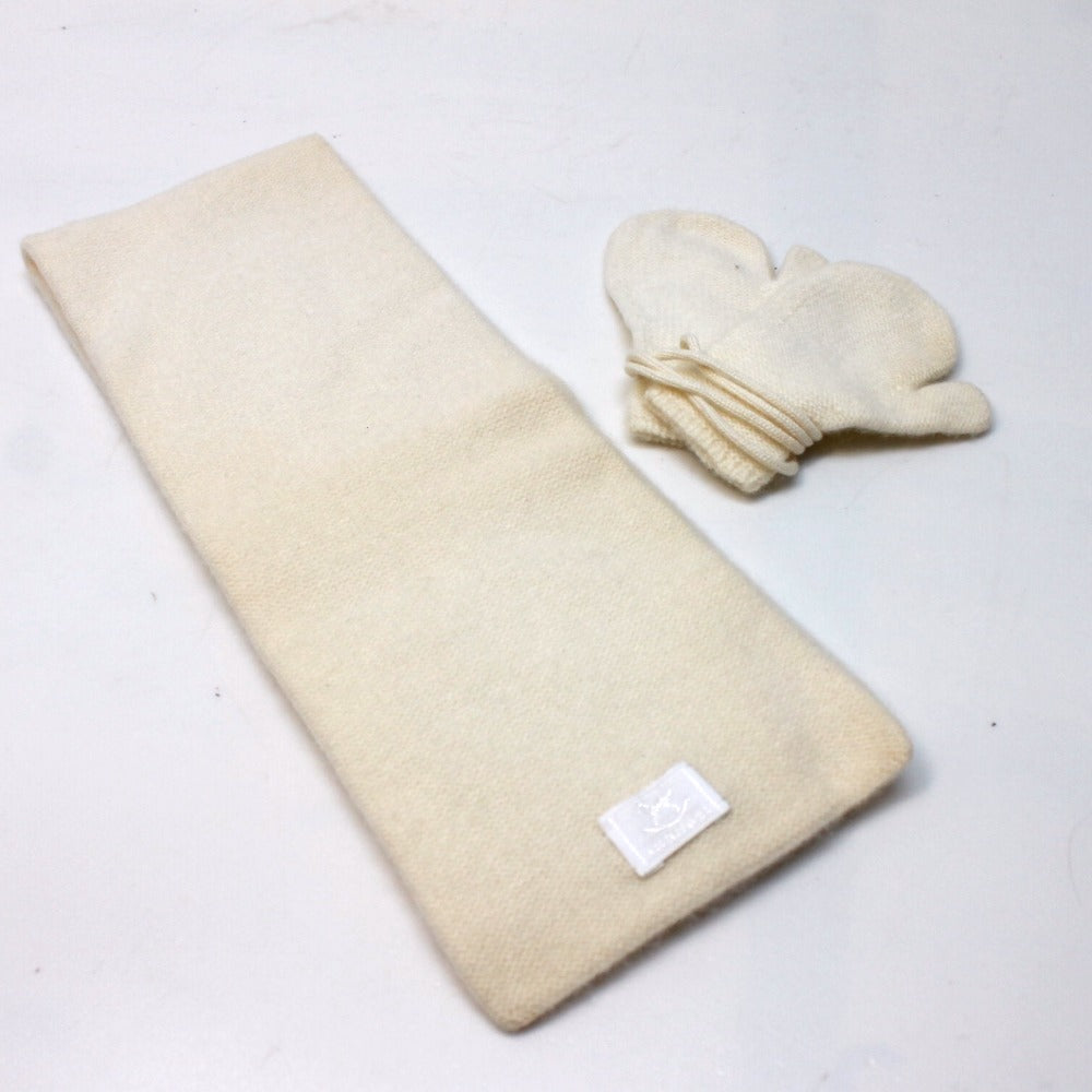 Hermes Baby Mitton & Muffler Set Muffler Kids 100% 어린이 ...