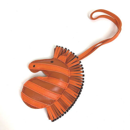 HERMES ジージーサバンナ ストラップ 2021年秋冬コレクション バッグチャーム レザー ユニセックス - brandshop-reference