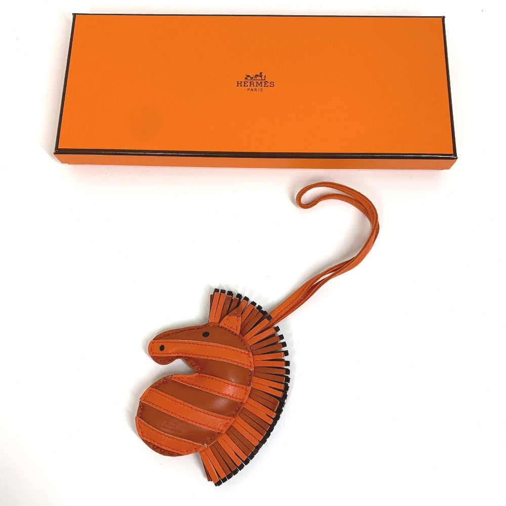 HERMES ジージーサバンナ ストラップ 2021年秋冬コレクション バッグチャーム レザー ユニセックス - brandshop-reference