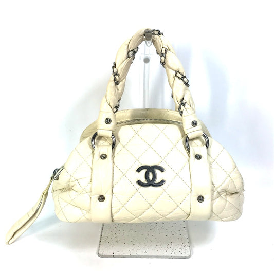 CHANEL バブルキルト CC ココマーク チェーン ミニ ボストンバッグ ハンドバッグ レザー レディース - brandshop-reference