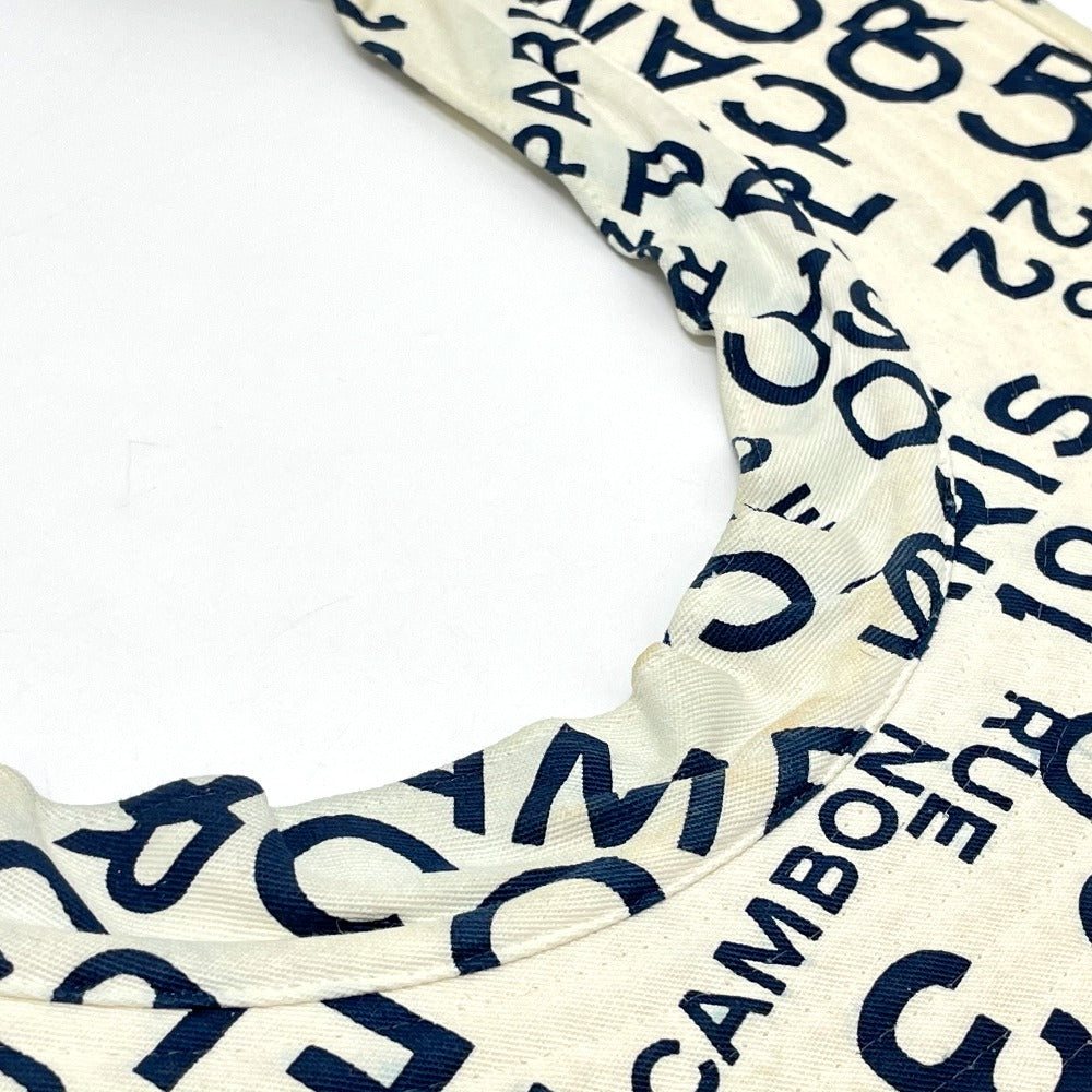 CHANEL バイシーライン CCココマーク 総柄 サンバイザー 帽子 コットン レディース - brandshop-reference