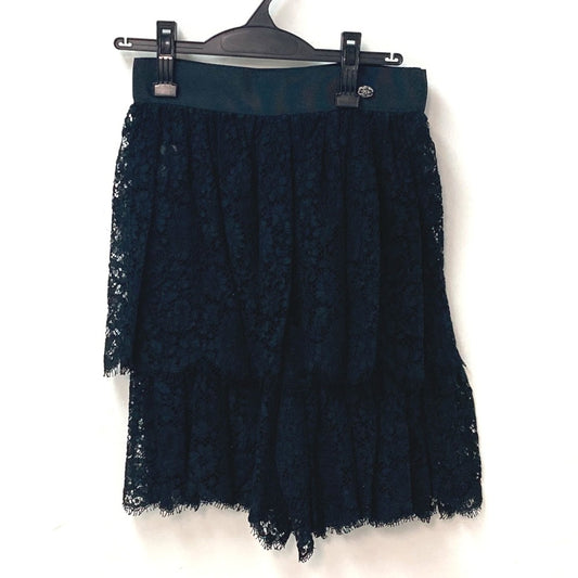 CHANEL P45546 13P 総レース ハーフパンツ CC ココマーク ショートパンツ ボトムス パンツ レーヨン レディース - brandshop-reference