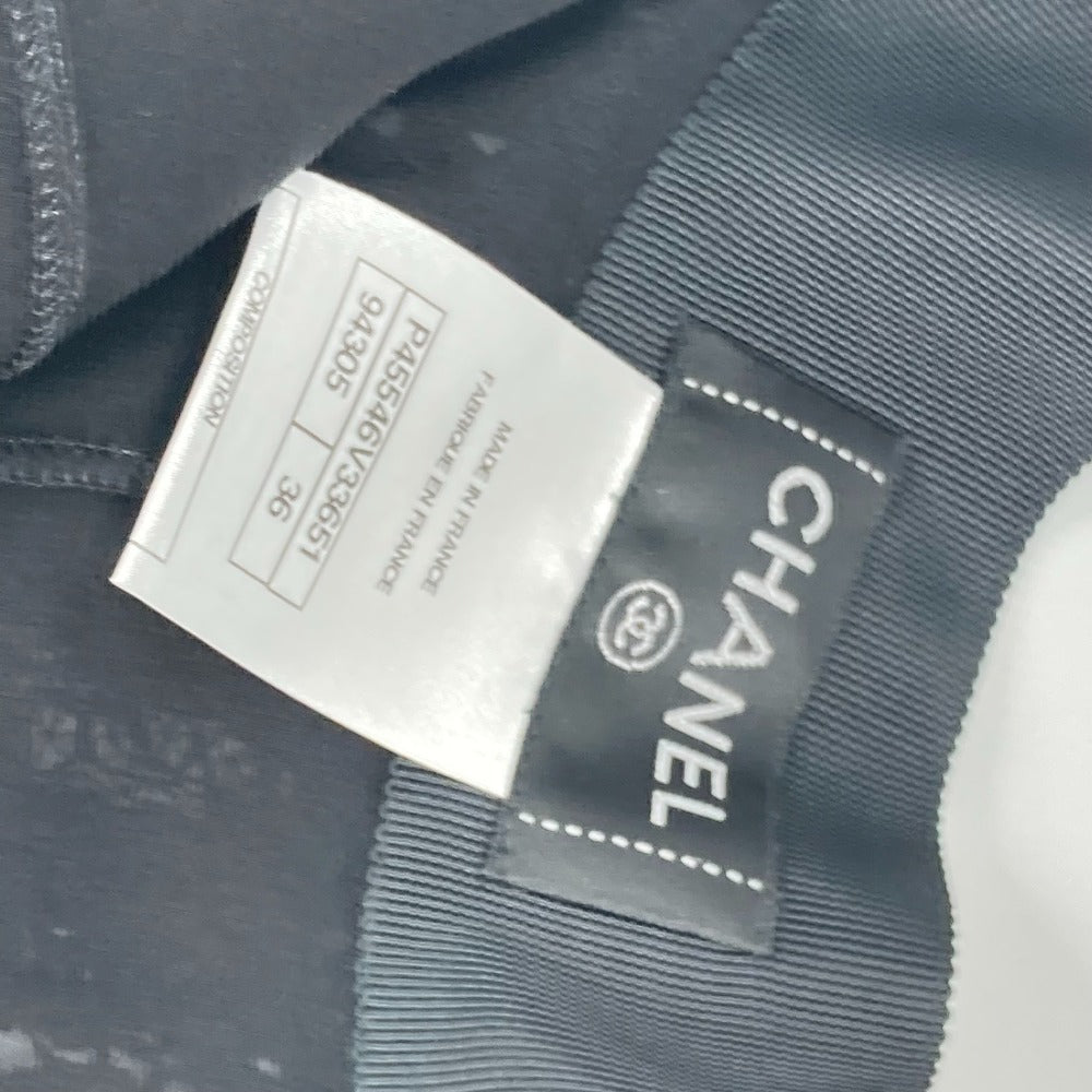 CHANEL P45546 13P 総レース ハーフパンツ CC ココマーク ショートパンツ ボトムス パンツ レーヨン レディース - brandshop-reference