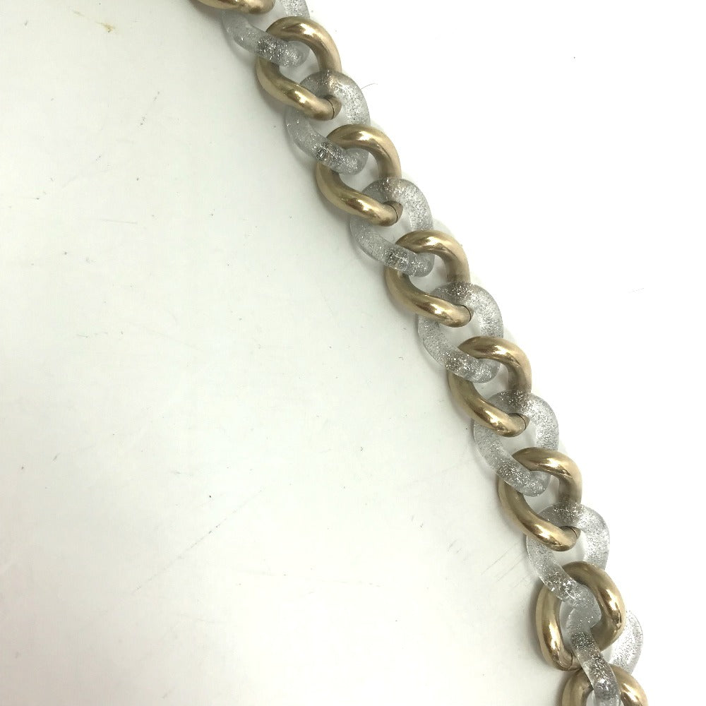 CHANEL 17K CC ココマーク チェーン ラメ ベルト メタル レディース - brandshop-reference