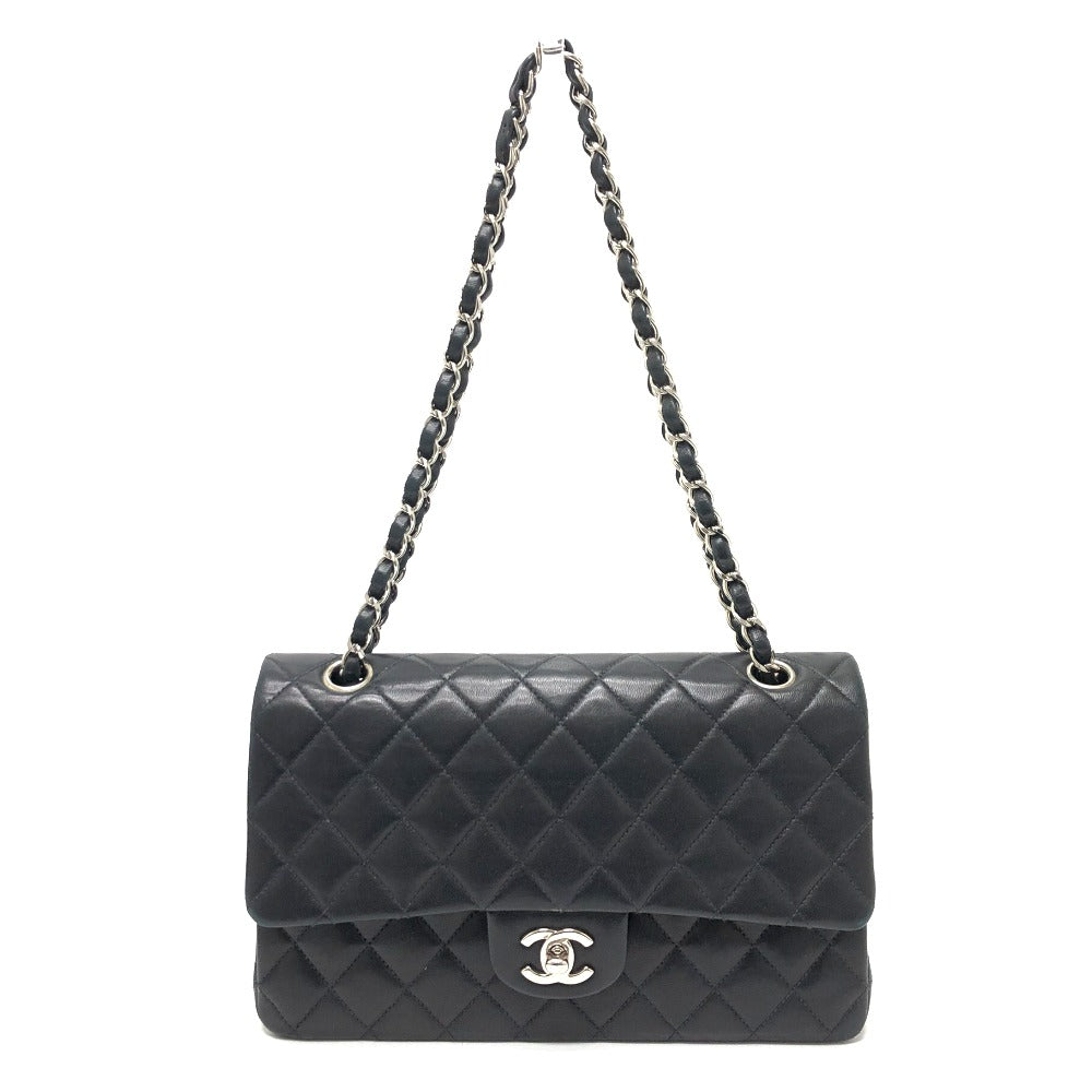 CHANEL A01112 マトラッセ25 Wチェーン Wフラップ ショルダーバッグ ...