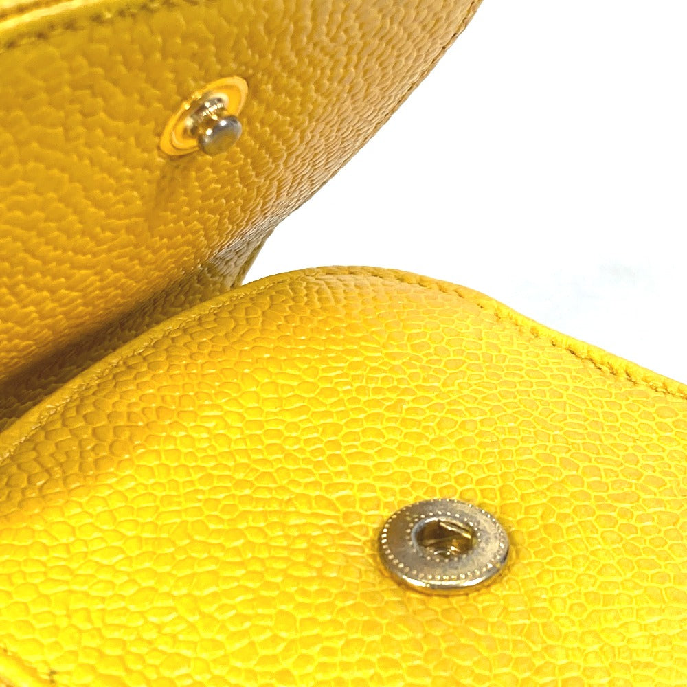 CHANEL ポーチ CC ココマーク 小物入れ ペンケース メガネケース キャビアスキン レディース - brandshop-reference