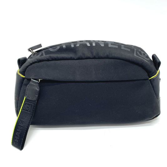CHANEL スポーツライン ロゴ セカンドバッグ ポーチ ナイロン レディース - brandshop-reference