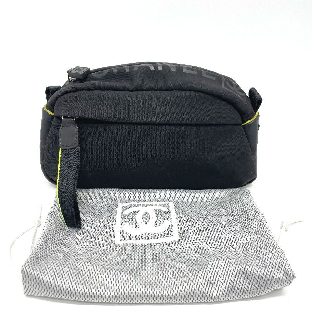 CHANEL スポーツライン ロゴ セカンドバッグ ポーチ ナイロン レディース - brandshop-reference