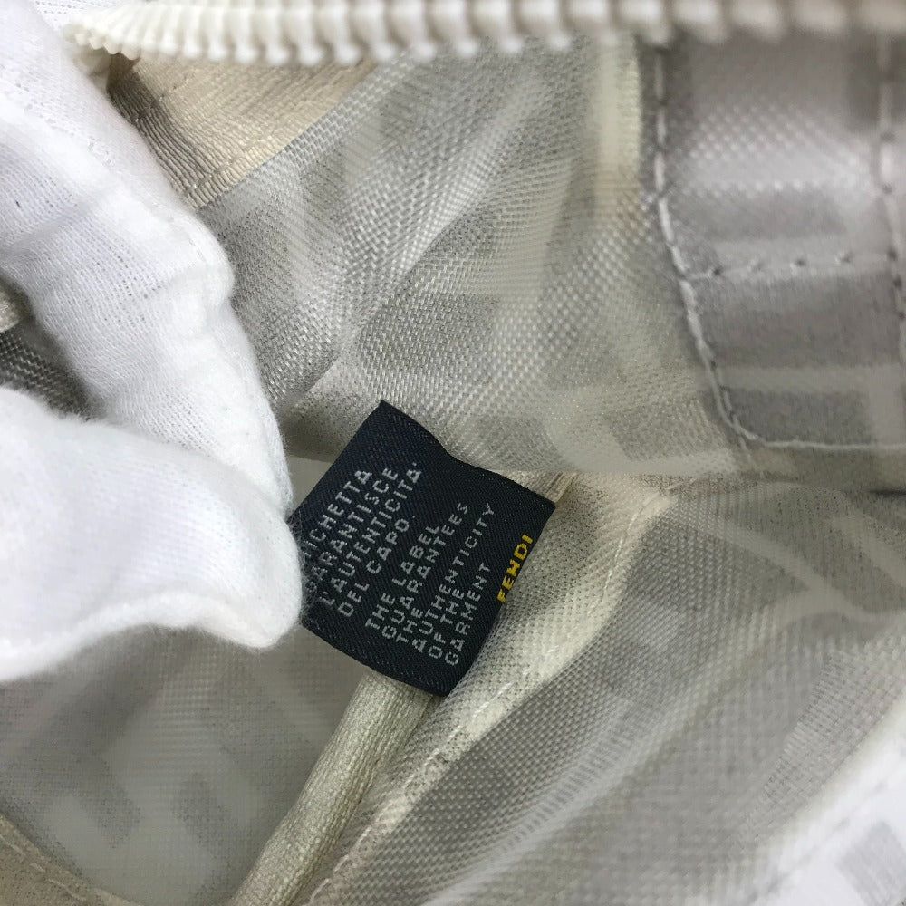 FENDI ハンドバッグ カバン ズッカ メッシュ ミニ ボストンバッグ レザー レディース - brandshop-reference