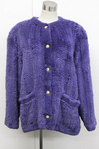 BIEN FORET ハーフコート 編み込み シェアードミンク レディース アウターその他 - brandshop-reference