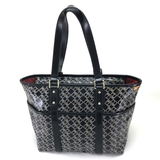 BALLY ロゴプリント メンズ レディース 肩掛けショルダーバッグ トートバッグ PVC ユニセックス - brandshop-reference