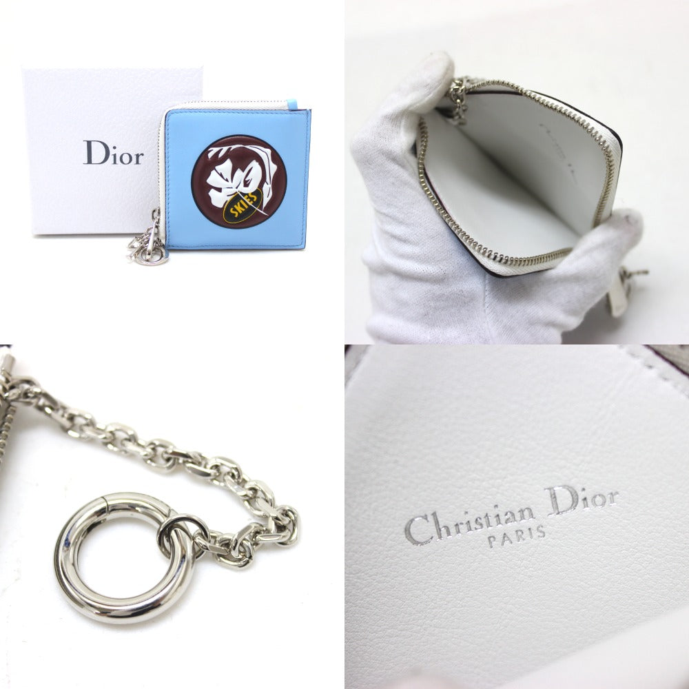 Dior DIORISSIMO 小銭入れ キーリング付き コインケース レザー レディース - brandshop-reference