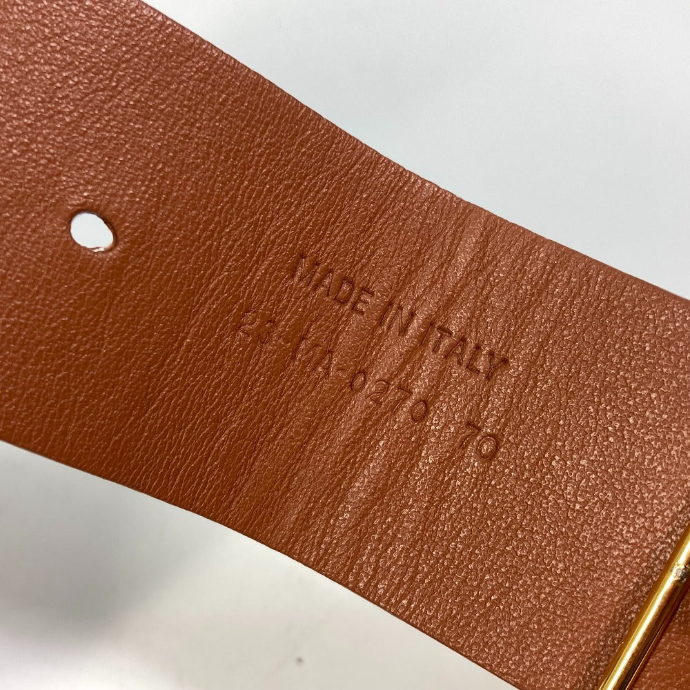 Dior CD ロゴ SADDLE サドル CDバックル ベルト レザー レディース - brandshop-reference