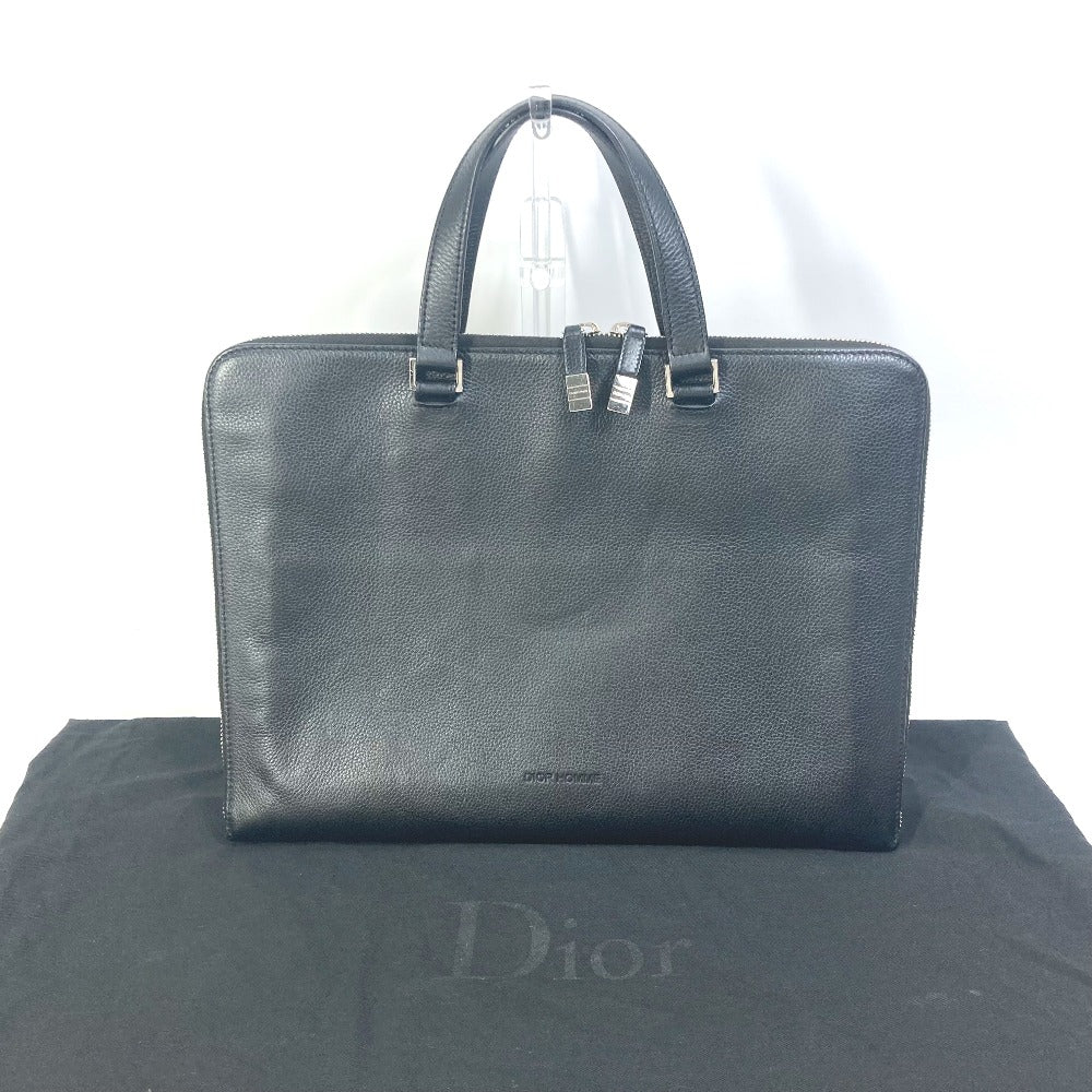 DIOR HOMME ハンドバッグ トートバッグ ロゴ カバン ビジネスバッグ レザー メンズ - brandshop-reference
