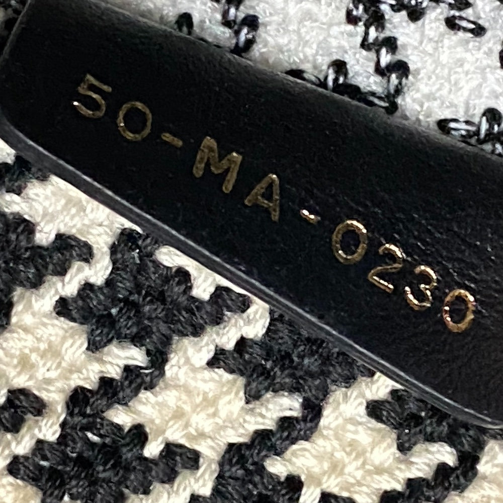 Dior M1296ZTQT_M911 千鳥格子 ブックトート ミディアム ロゴ カバン ショルダーバッグ 肩掛け トートバッグ キャンバス レディース - brandshop-reference
