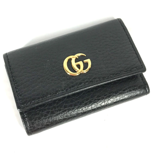 GUCCI 456118 鍵 GGマーモント 6連 キーケース レザー レディース - brandshop-reference