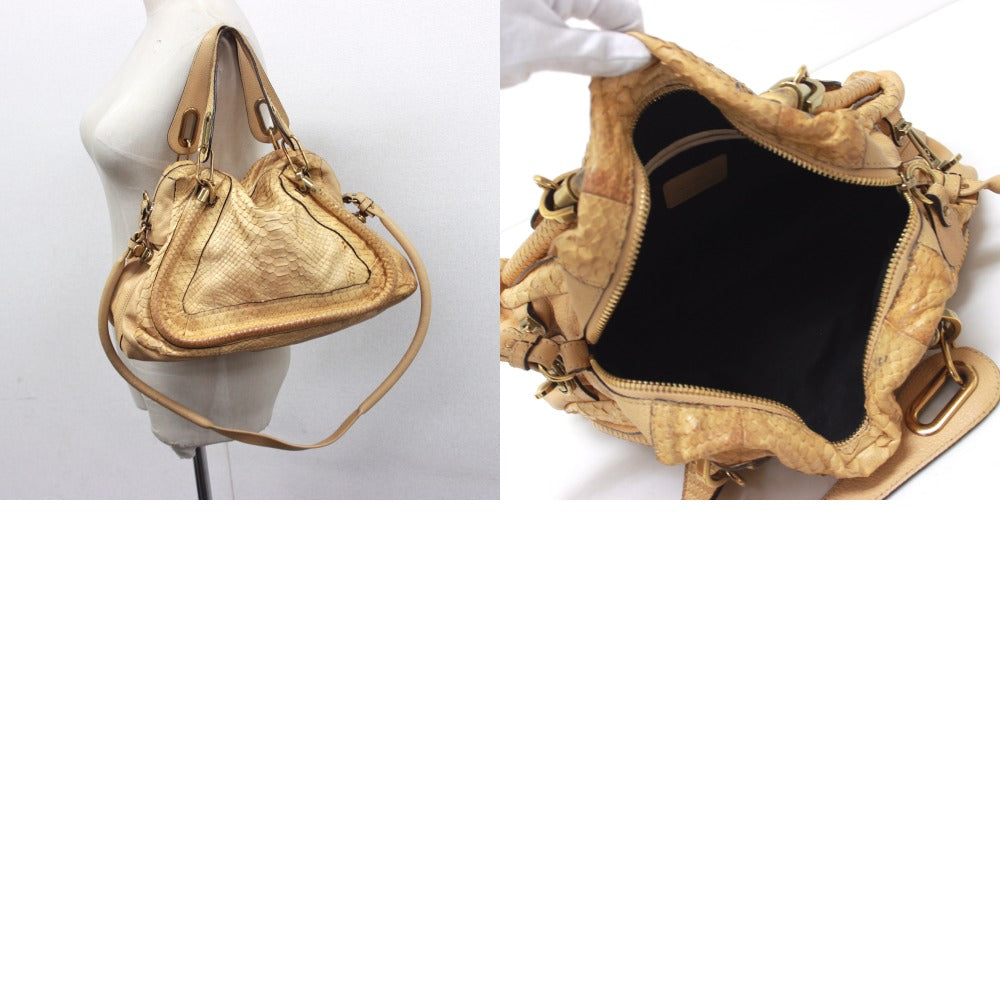 Chloe 2WAYハンドバッグ ショルダーバッグ パラティパイソン レディース ハンドバッグ - brandshop-reference