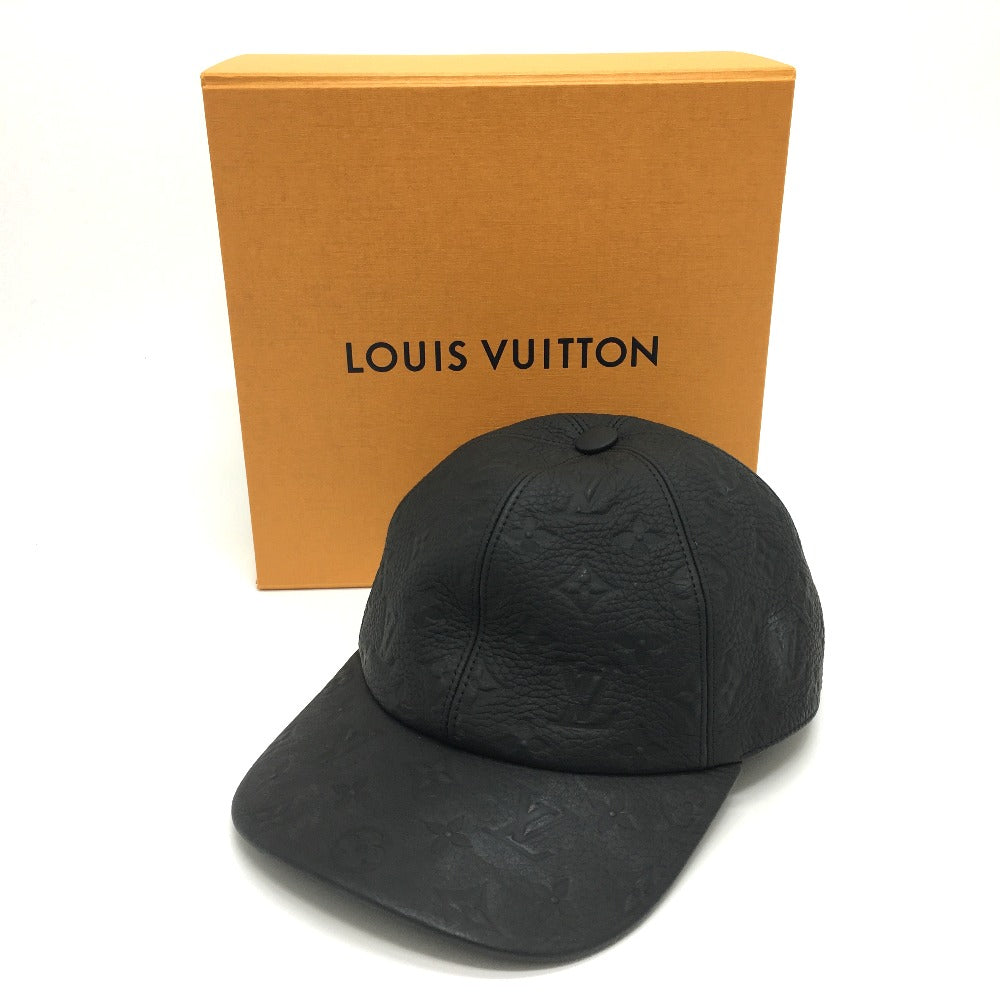 LOUIS VUITTON MP2605 モノグラム キャスケット 1.1 レザーキャップ 帽子 トリヨンレザー メンズ - brandshop-reference