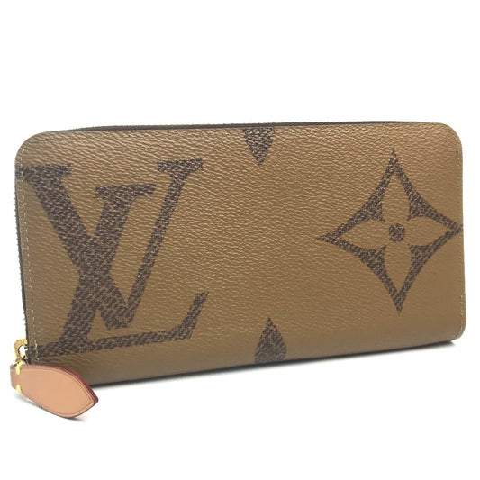 LOUIS VUITTON M67687 モノグラムジャイアント ジッピーウォレット 長財布(小銭入れあり) モノグラム・リバース キャンバス レディース - brandshop-reference