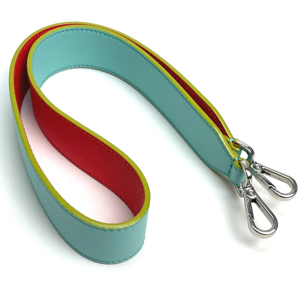 FENDI バイカラー ストラップユー 替えストラップ バッグアクセサリー ショルダーストラップ レザー レディース - brandshop-reference