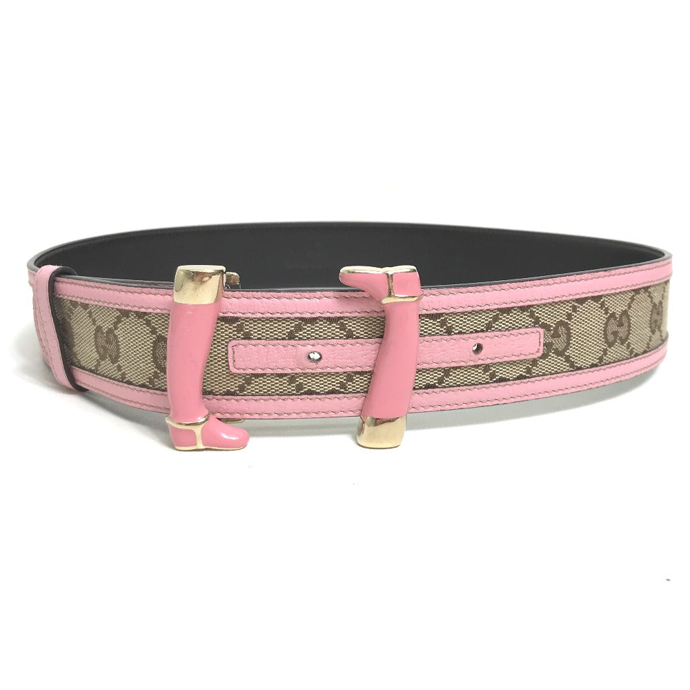 GUCCI 138455 GG Pattern Boots Motif Belt Ladies | brandshop-reference