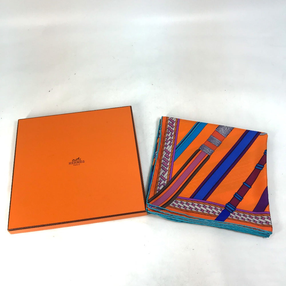 HERMES Concours detriers エトリエの競演 カレ 90 スカーフ シルク レディース - brandshop-reference