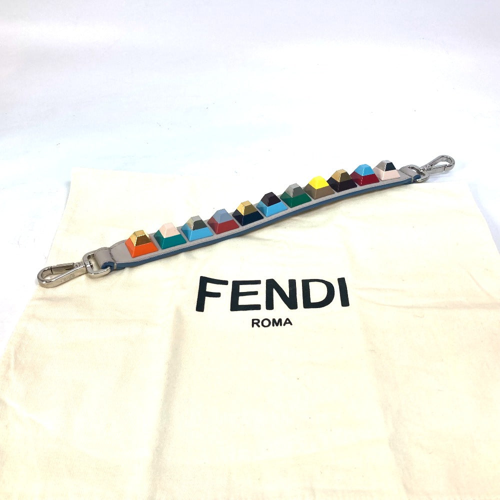 FENDI ストラップユー スタッズ ショルダーストラップ レザー レディース - brandshop-reference