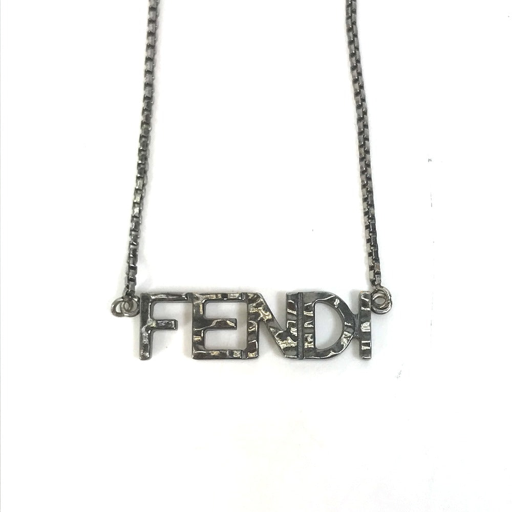 【人気】FENDI ネックレス ロゴ メタル 小物 アクセサリー レディース素材