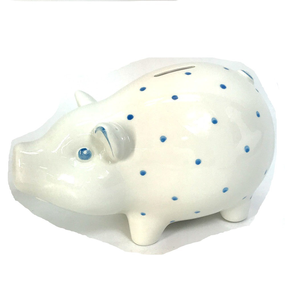 TIFFANY&Co. 豚 ピッグ 水玉 ドット ピギーバンク 貯金箱 インテリア