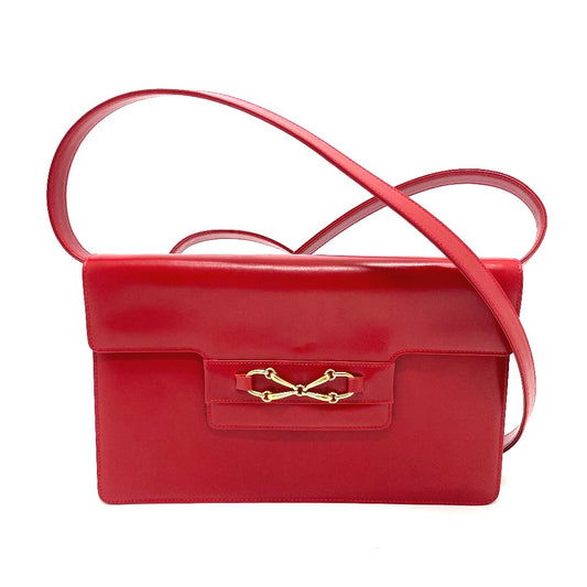 GUCCI 004-01-0476 ヴィンテージ オールドグッチ 2WAY クラッチバッグ ショルダーバッグ レザー レディース - brandshop-reference