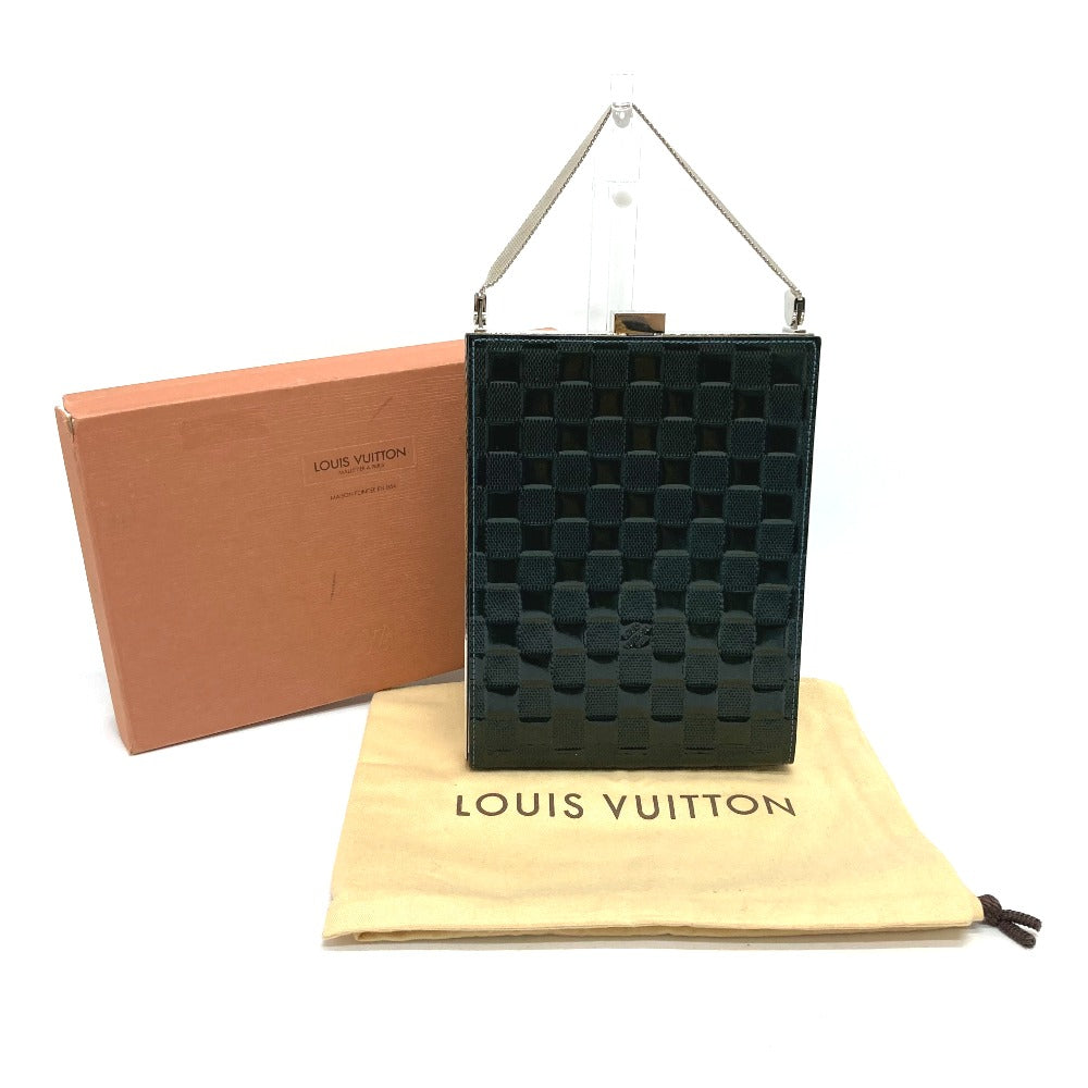 LOUIS VUITTON M92105 ダミエヴェルニ アンジュGM パーティーバッグ ハンドバッグ パテントレザー レディース - brandshop-reference