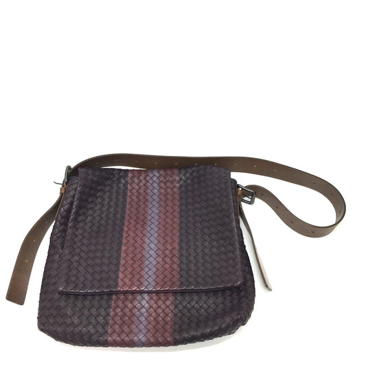 BOTTEGA VENETA 161314 イントレチャート メッセンジャー 肩掛け/斜め掛け ショルダーバッグ レザー メンズ - brandshop-reference