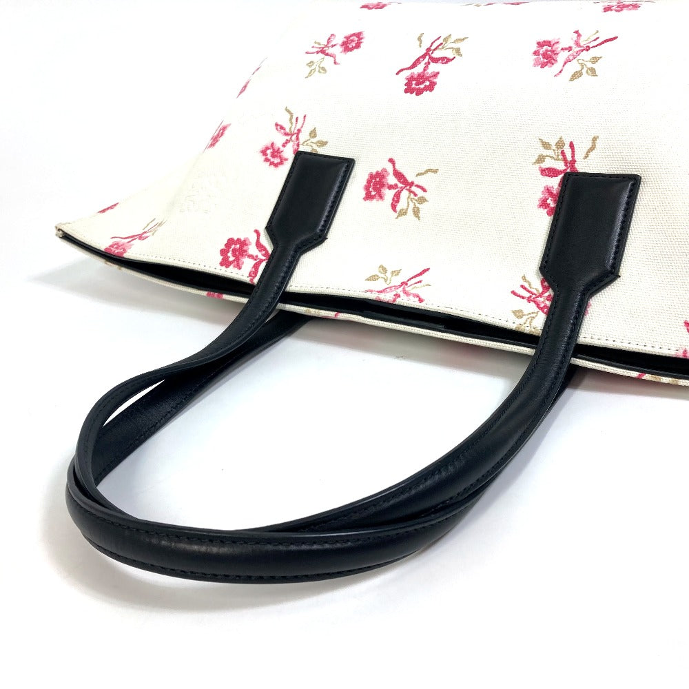 LOEWE 花柄 フラワー ショルダーバッグ 肩掛け トートバッグ キャンバス/レザー レディース - brandshop-reference