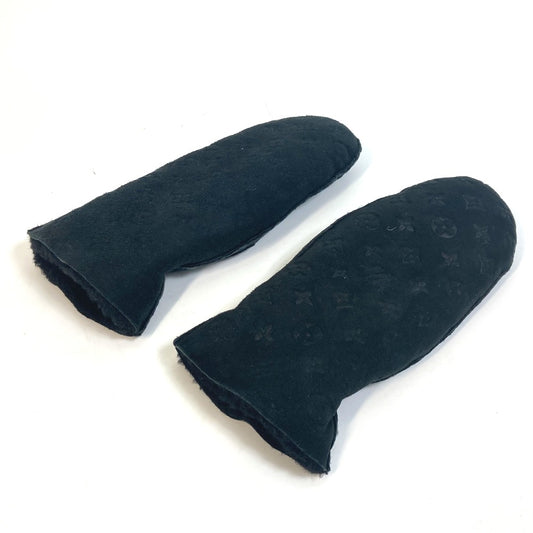 LOUIS VUITTON M76454 モノグラム マフ・シャーリングラム シアリング 手袋 ミトン グローブ ラムレザー レディース - brandshop-reference