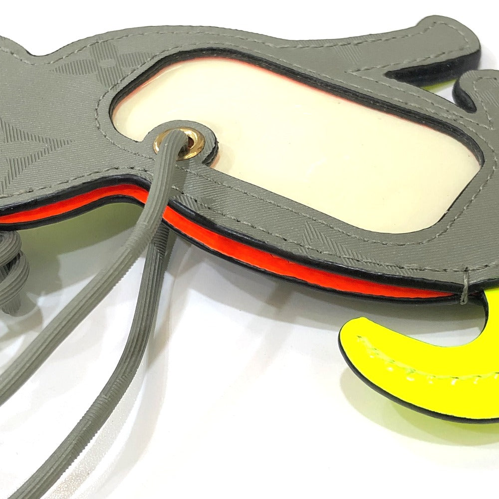 LOUIS VUITTON M63280 モノグラム チタニウム ポルトアドレス 犬 ポップアップ限定/小物 チャーム レザー レディース - brandshop-reference