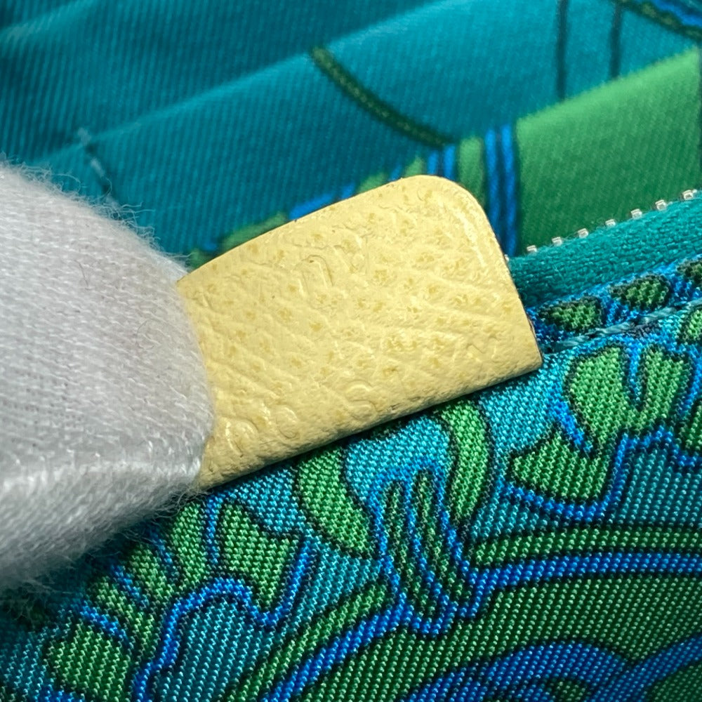 HERMES アザップロング シルクイン ウォレット ラウンドファスナー 長財布 レザー レディース - brandshop-reference