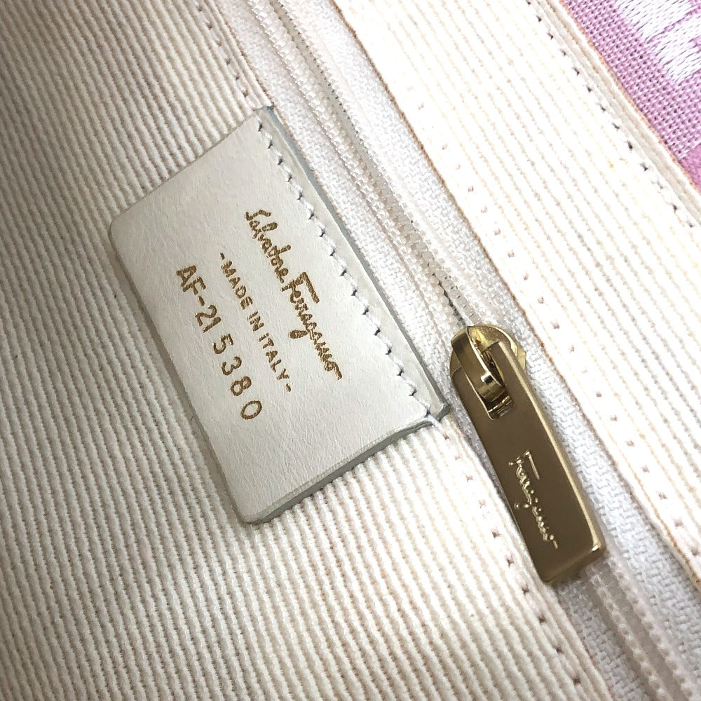 Salvatore Ferragamo ガンチーニ ショルダーバッグ ショルダーバッグ キャンバス レディース - brandshop-reference