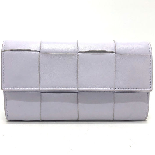 BOTTEGA VENETA 667433 イントレチャート マキシ 2つ折り 長財布 レザー レディース - brandshop-reference