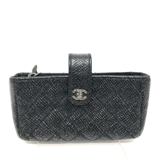 CHANEL CC ココマーク マトラッセ コインケース/小銭入れ ポーチ レザー レディース - brandshop-reference