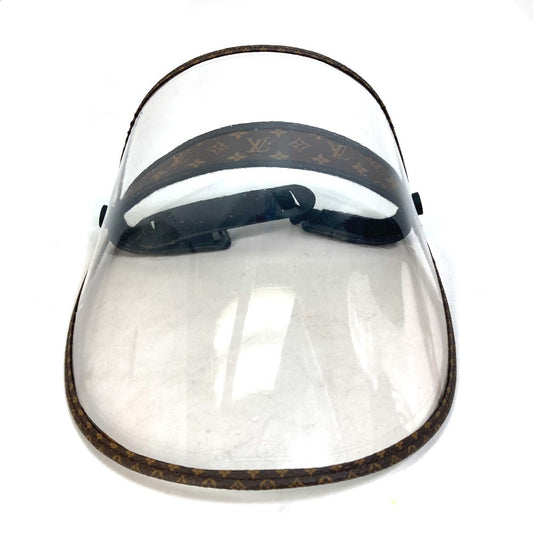 LOUIS VUITTON M76727 モノグラム ビジェール LV シールド 帽子 フェイスシールド サンバイザー モノグラムキャンバス レディース - brandshop-reference