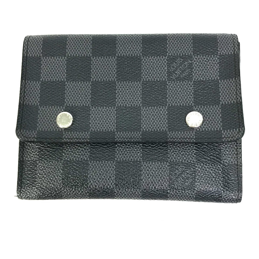 LOUIS VUITTON N63083 ダミエグラフィット ポルトフォイユ・コンパクト ...