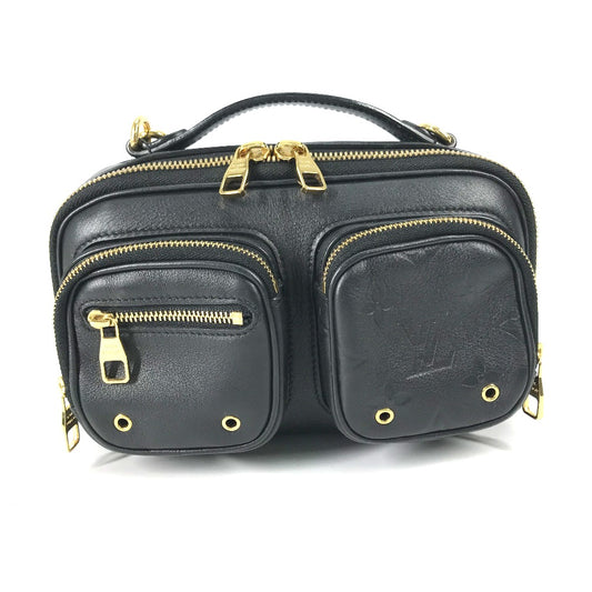 LOUIS VUITTON M80450 モノグラム ユーティリティ クロスボディ カバン 斜め掛け 2WAY ポシェット ショルダーバッグ レザー メンズ - brandshop-reference