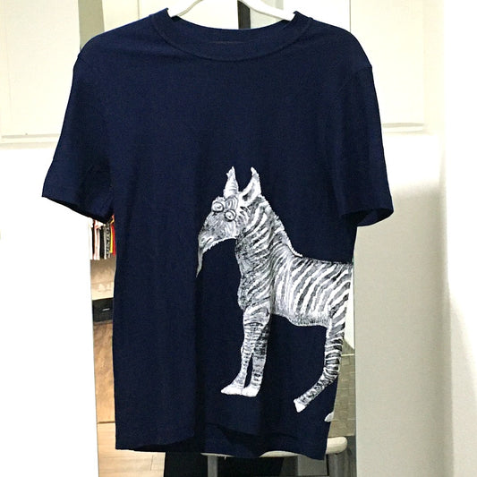 LOUIS VUITTON チャップマン トップス 馬 シマウマ 半袖Tシャツ コットン メンズ - brandshop-reference