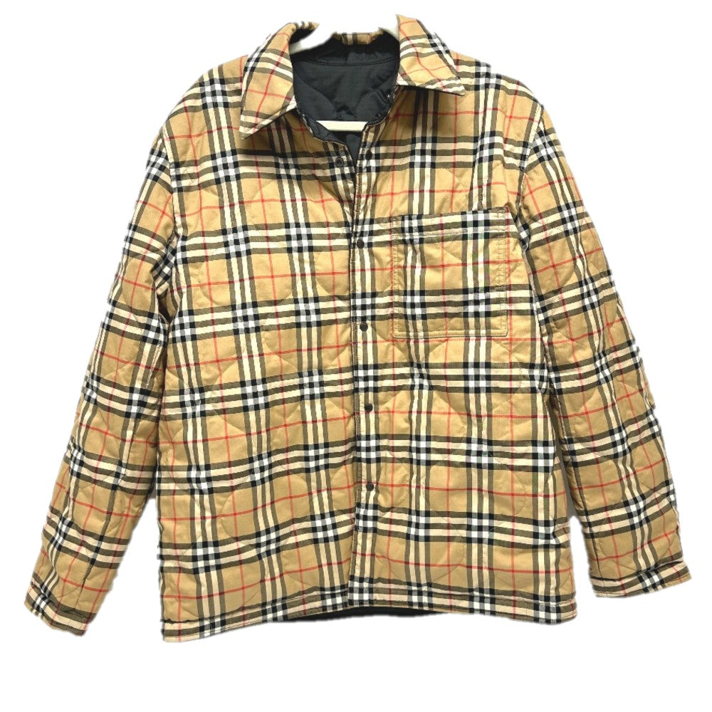 BURBERRY 8049139 チェック コート リバーシブル ブルゾン コットン