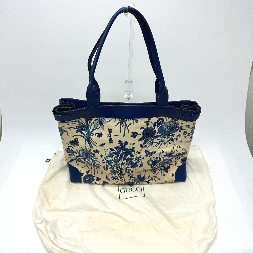 GUCCI 花柄 フラワー フローラ カバン ショルダーバッグ 肩掛け トートバッグ PVC/レザー レディース - brandshop-reference